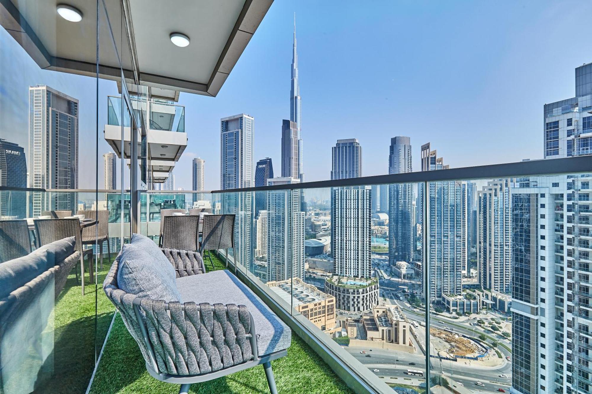 Highest Infinity Pool In Downtown Dubai Exterior foto
