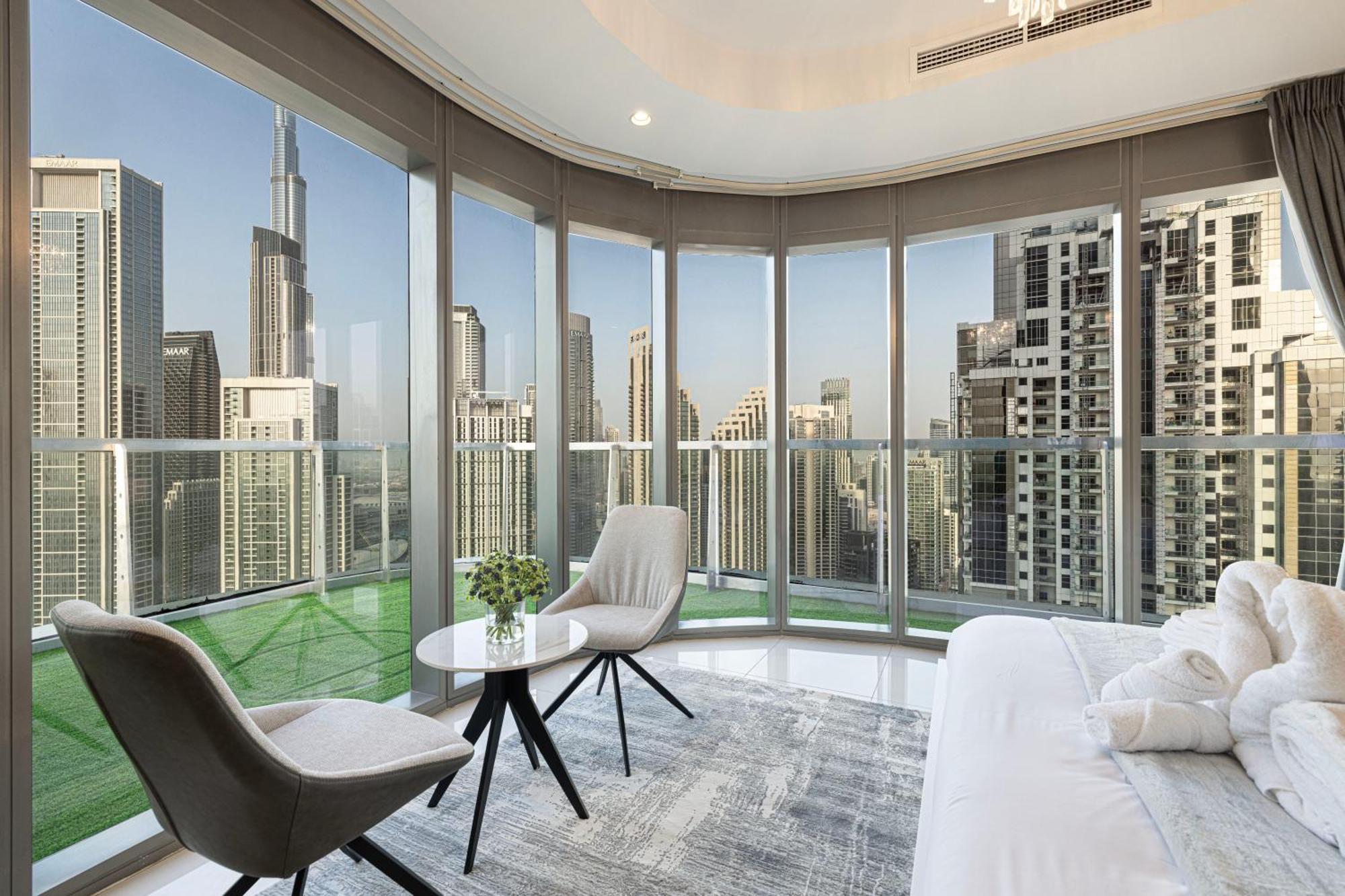 Highest Infinity Pool In Downtown Dubai Exterior foto