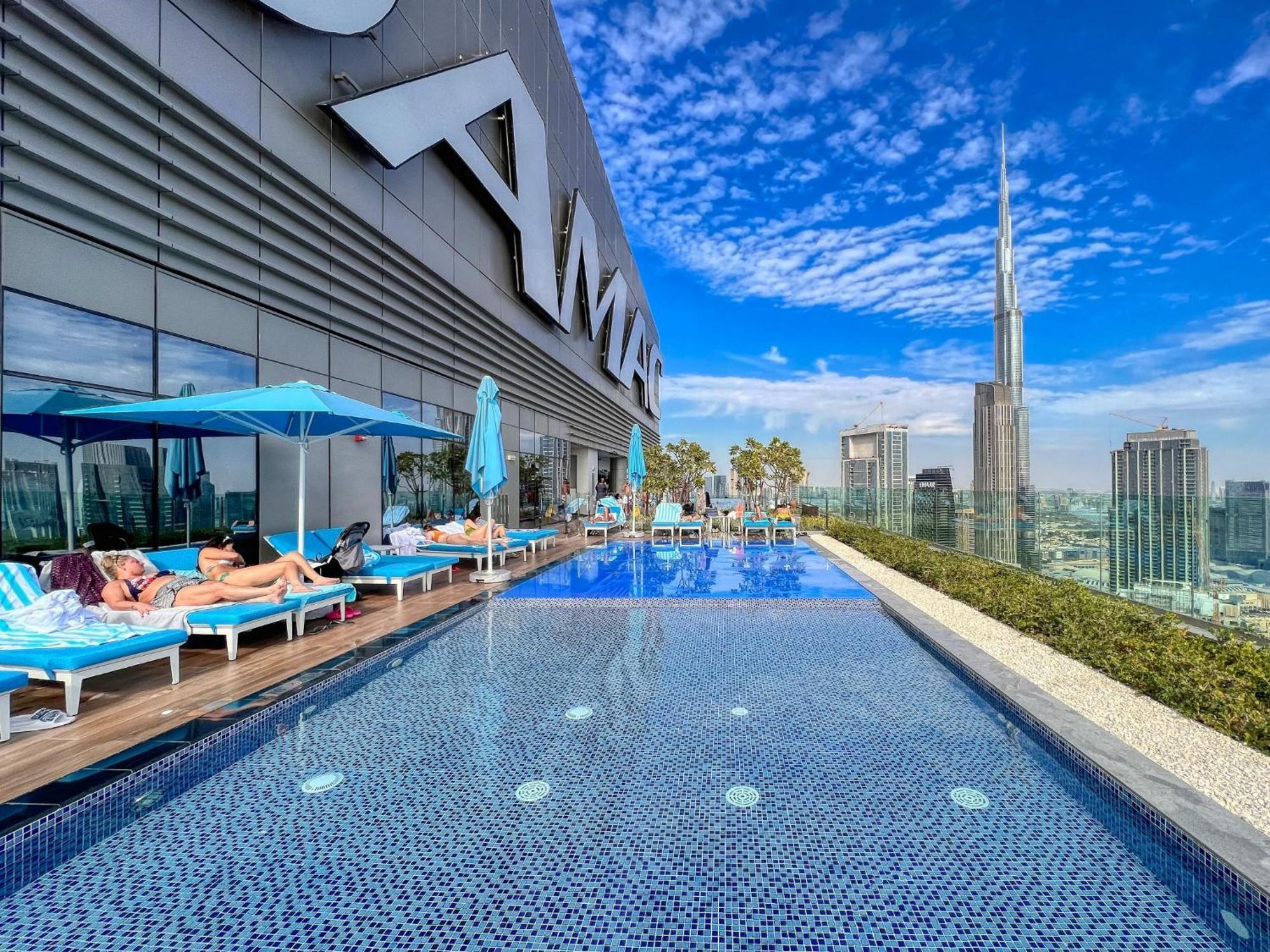 Highest Infinity Pool In Downtown Dubai Exterior foto